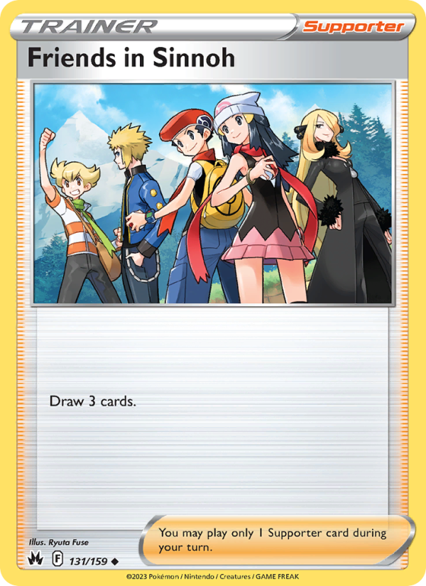 Friends in Sinnoh · Crown Zenith 131/159