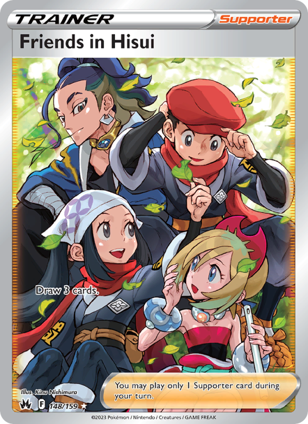 Friends in Hisui · Crown Zenith 148/159