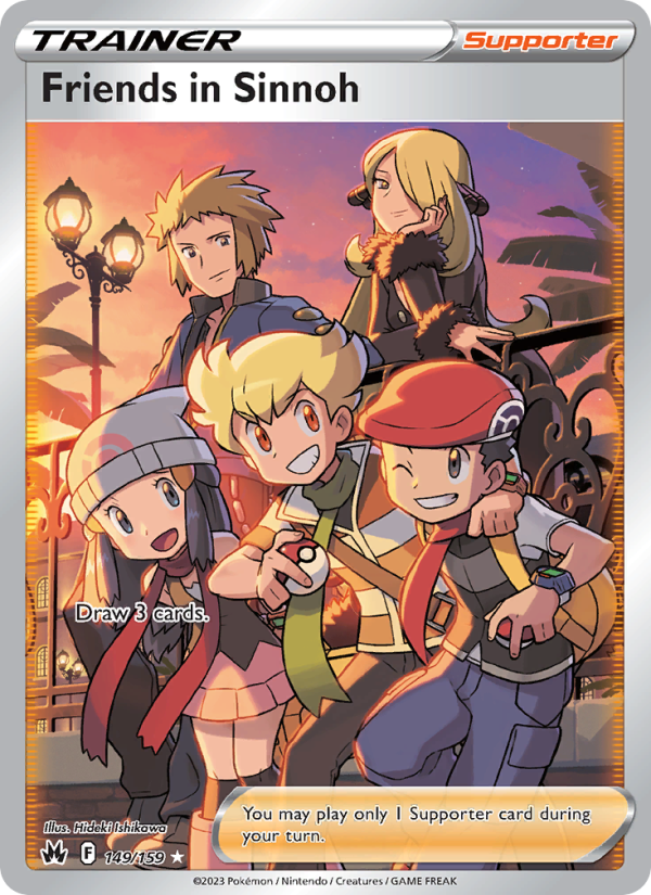 Friends in Sinnoh · Crown Zenith 149/159