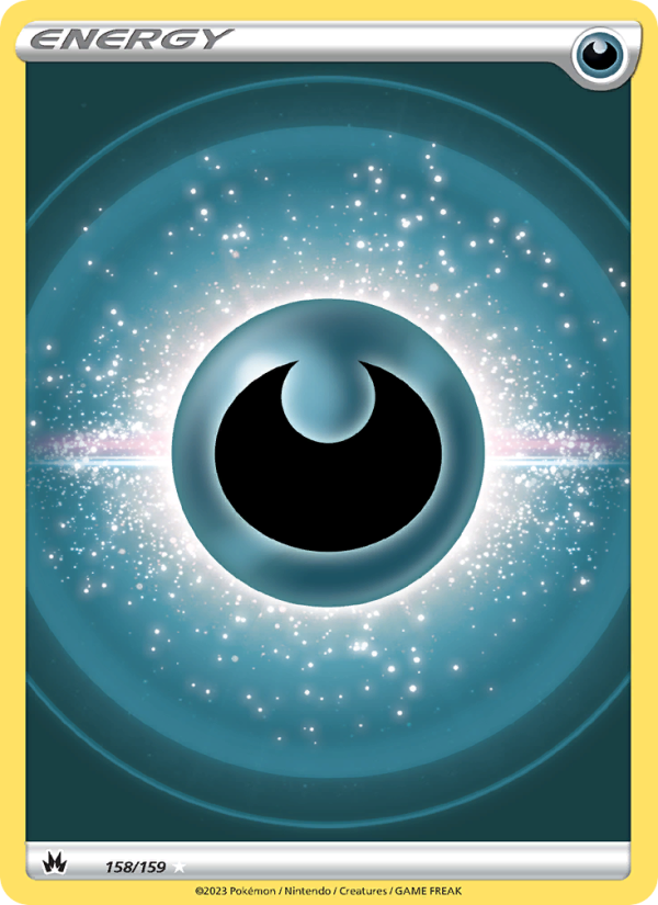 Darkness Energy · Crown Zenith 158/159