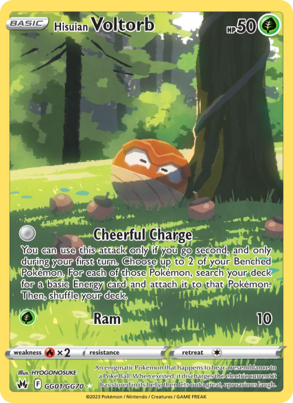 Hisuian Voltorb · Crown Zenith GG01/159