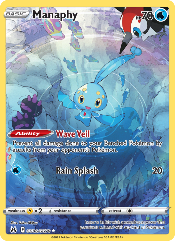 Manaphy · Crown Zenith GG06/159