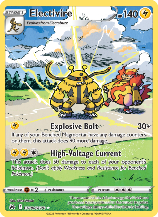 Electivire · Crown Zenith GG08/159