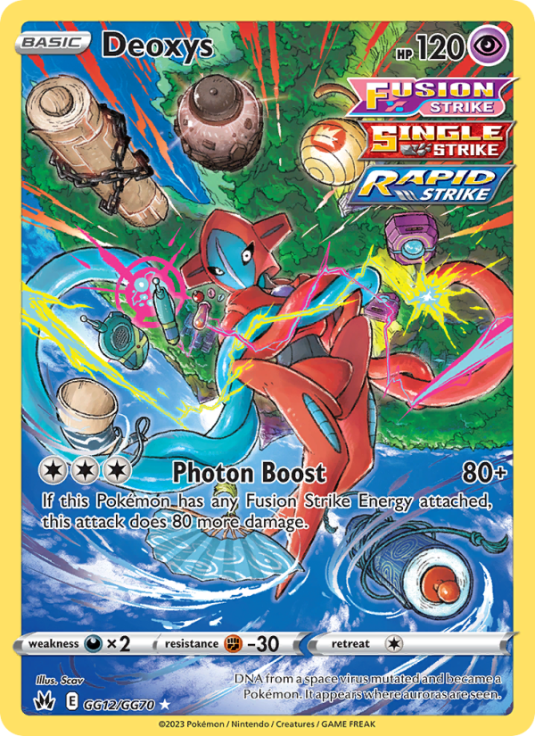 Deoxys · Crown Zenith GG12/159