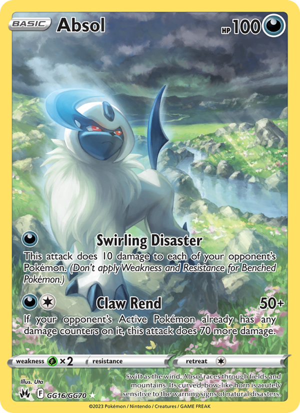 Absol · Crown Zenith GG16/159