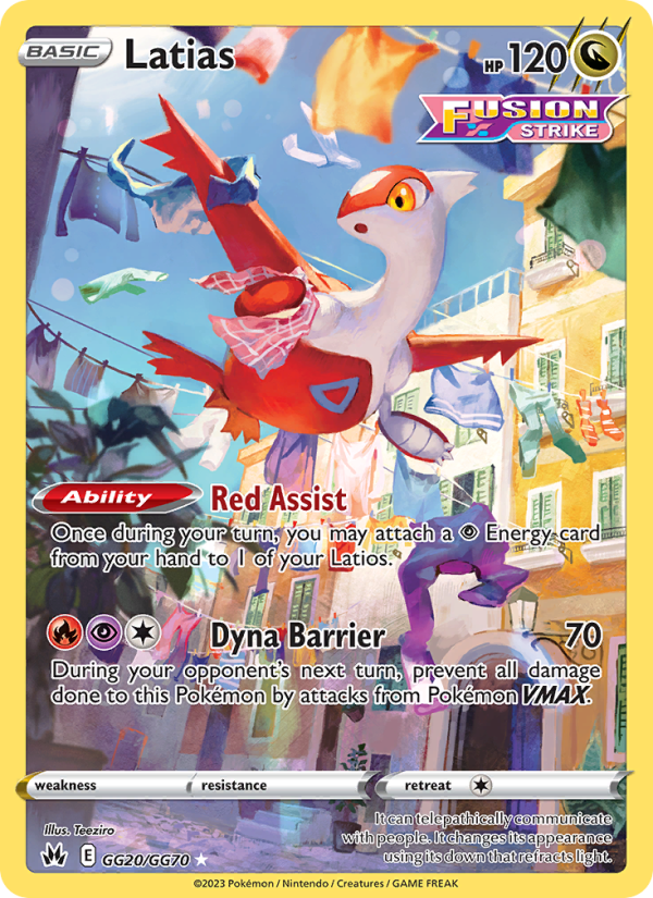 Latias · Crown Zenith GG20/159