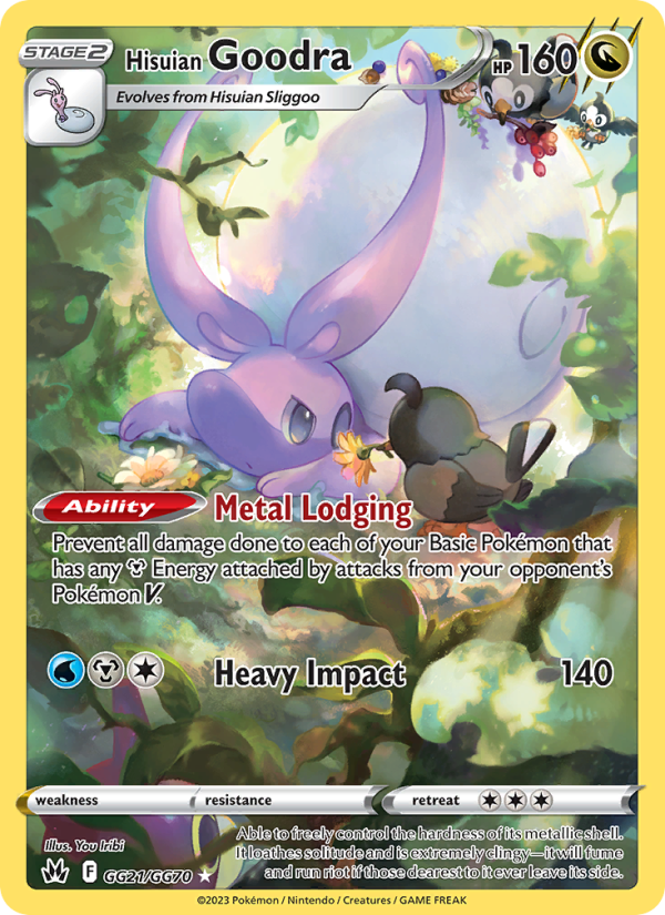 Hisuian Goodra · Crown Zenith GG21/159