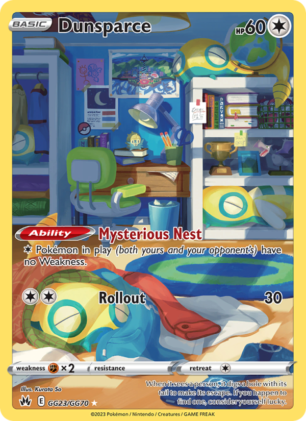 Dunsparce · Crown Zenith GG23/159