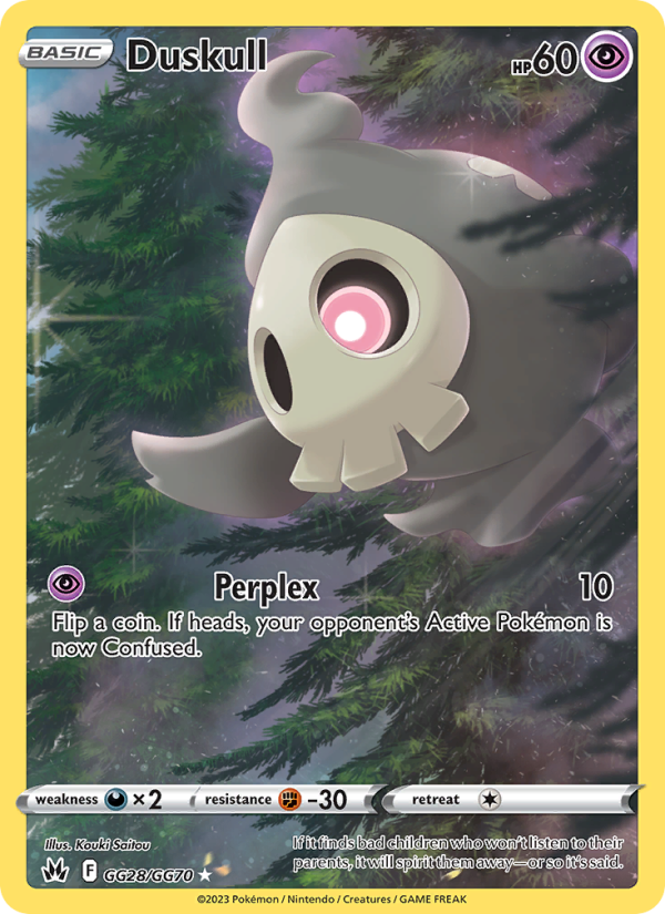 Duskull · Crown Zenith GG28/159