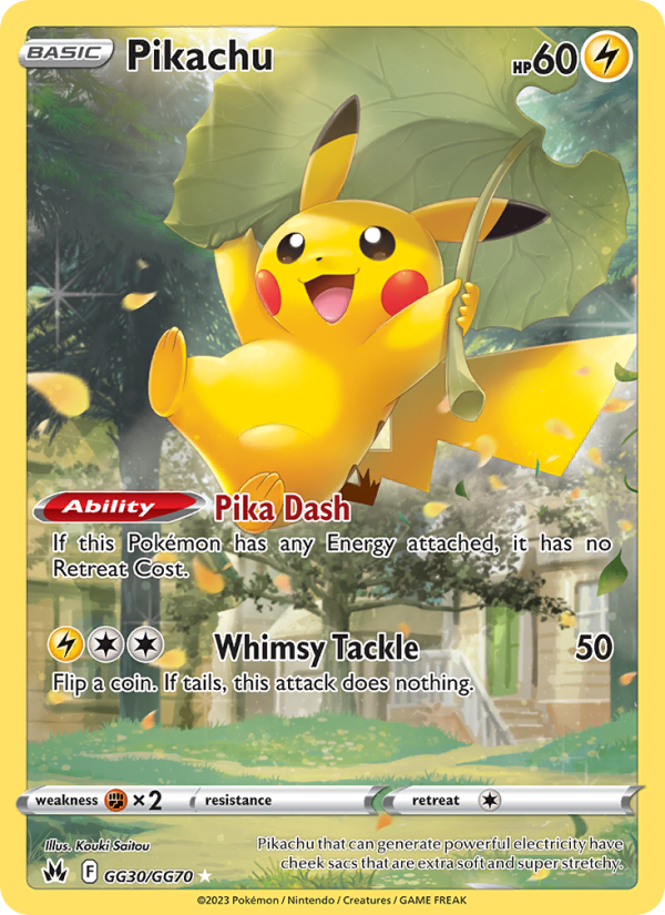 Pikachu · Crown Zenith GG30/159