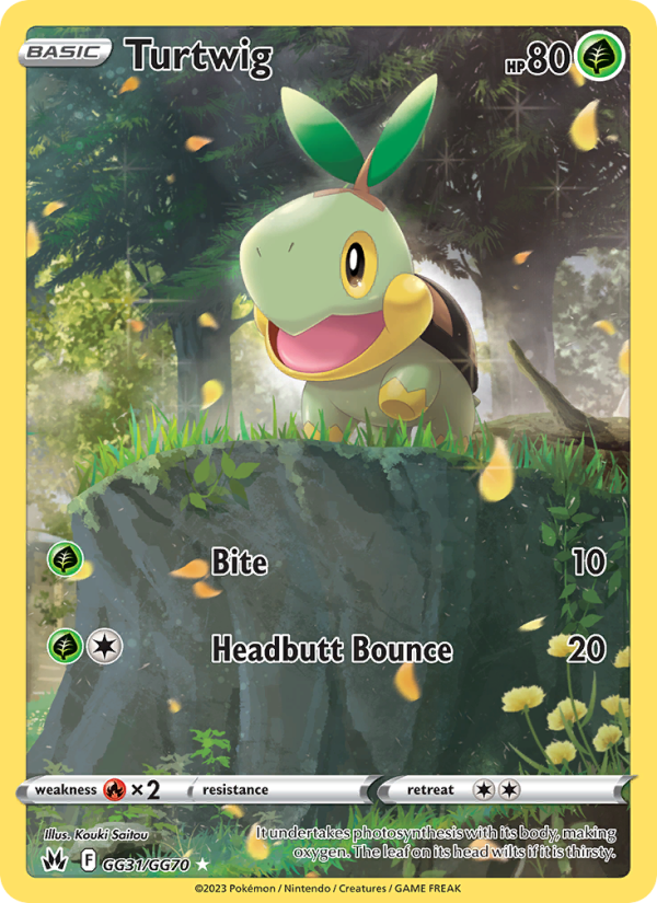 Turtwig · Crown Zenith GG31/159