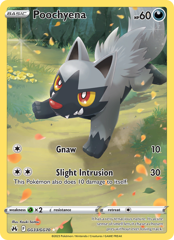 Poochyena · Crown Zenith GG33/159