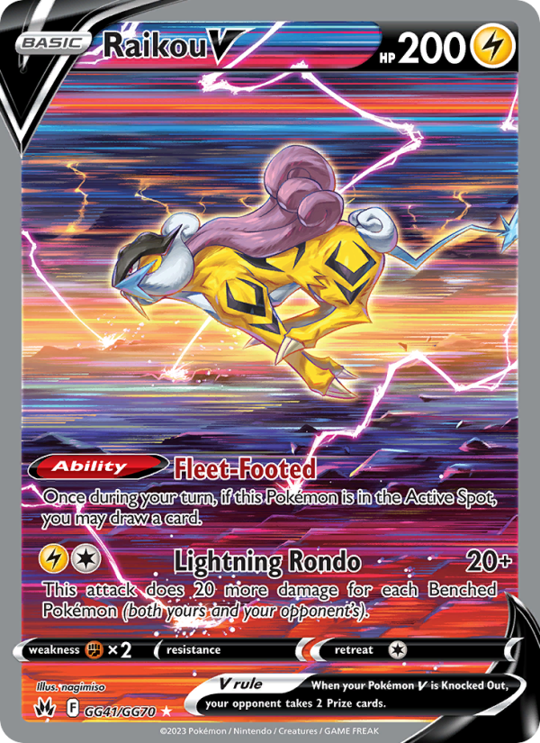 Raikou V · Crown Zenith GG41/159