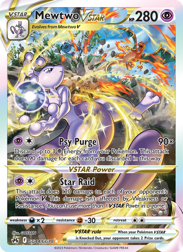 Mewtwo VSTAR · Crown Zenith GG44/159