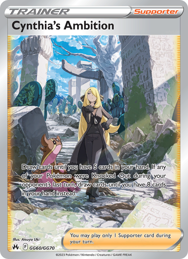Cynthia's Ambition · Crown Zenith GG60/159