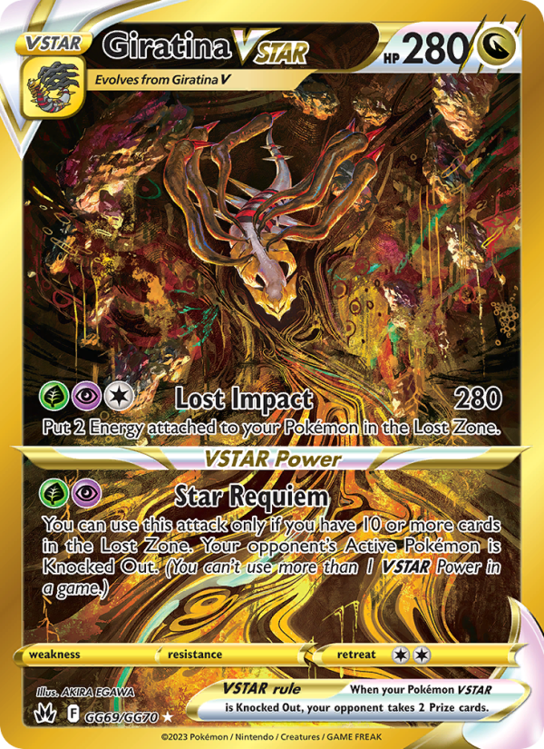 Giratina VSTAR · Crown Zenith GG69/159