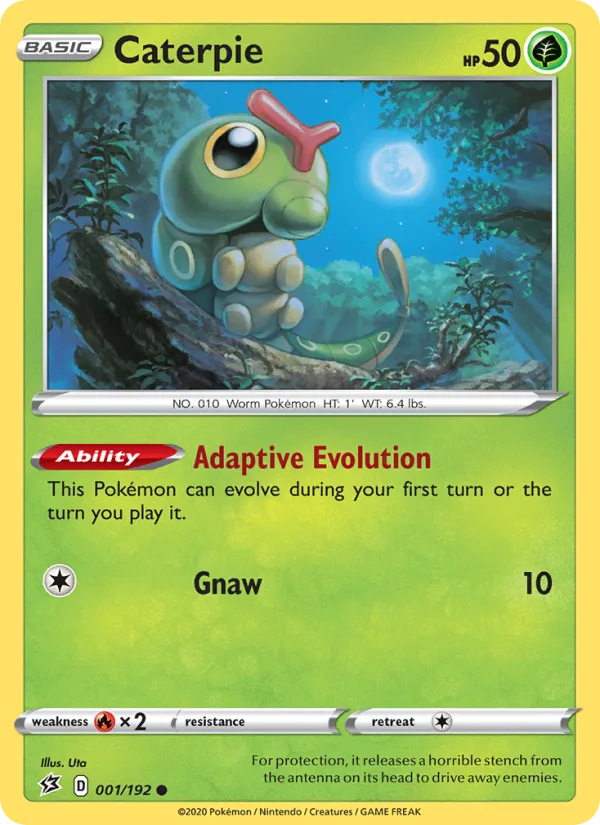Caterpie · Rebel Clash 1/192