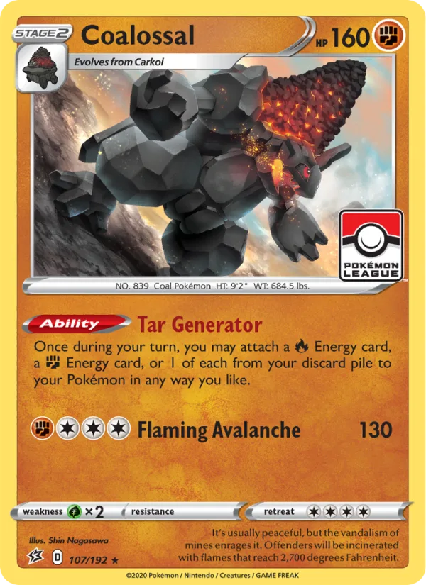 Coalossal · Rebel Clash 107/192