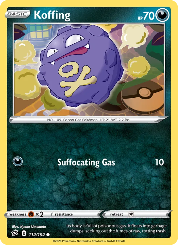 Koffing · Rebel Clash 112/192