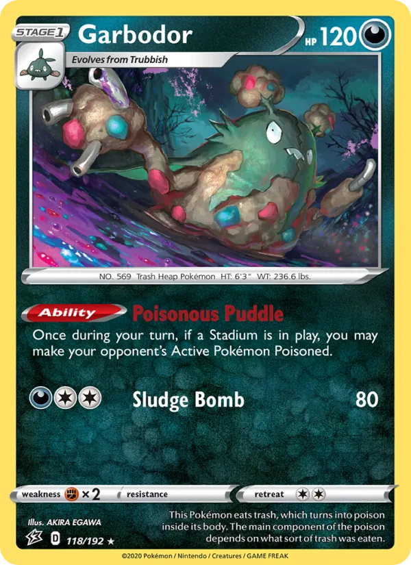Garbodor · Rebel Clash 118/192
