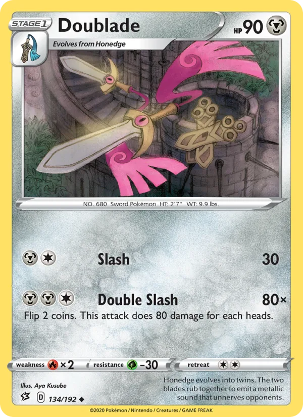 Doublade · Rebel Clash 134/192