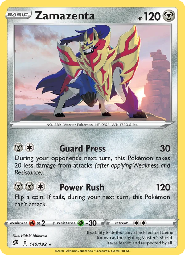 Zamazenta · Rebel Clash 140/192