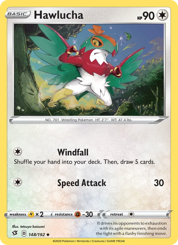 Hawlucha · Rebel Clash 148/192