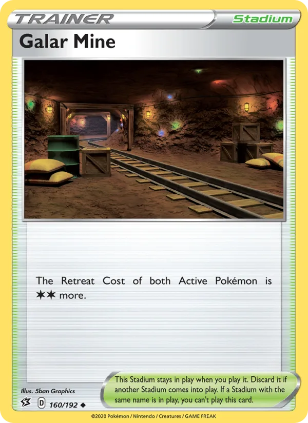 Galar Mine · Rebel Clash 160/192