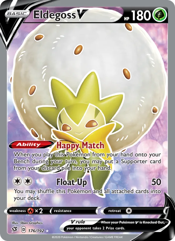 Eldegoss V · Rebel Clash 176/192