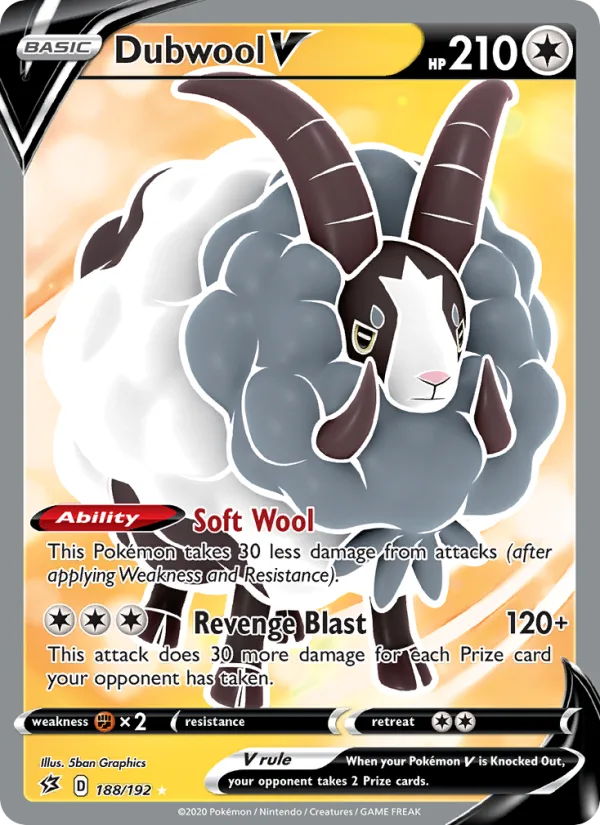 Dubwool V · Rebel Clash 188/192