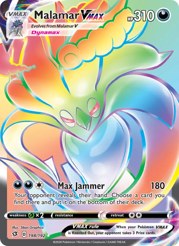 Malamar VMAX · Rebel Clash 198/192