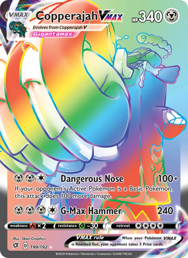 Copperajah VMAX · Rebel Clash 199/192