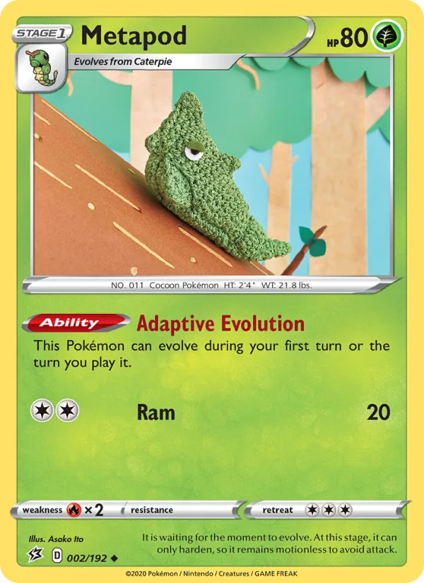 Metapod · Rebel Clash 2/192