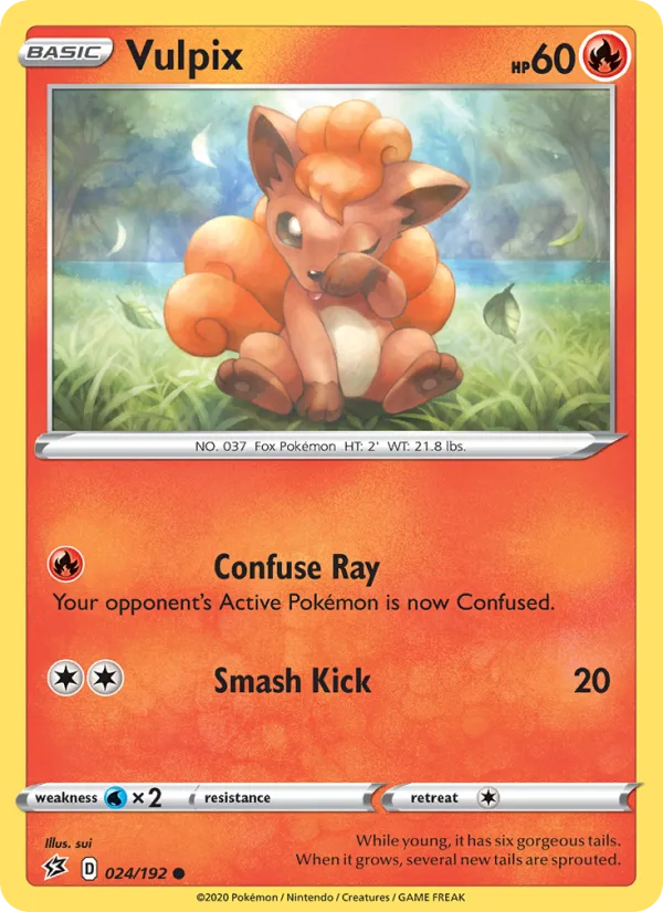Vulpix · Rebel Clash 24/192