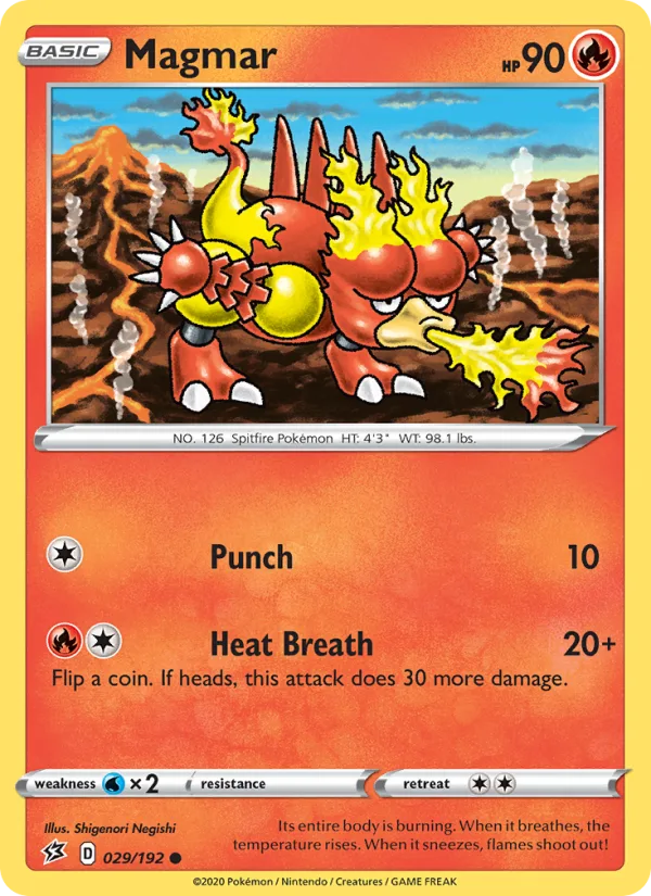 Magmar · Rebel Clash 29/192