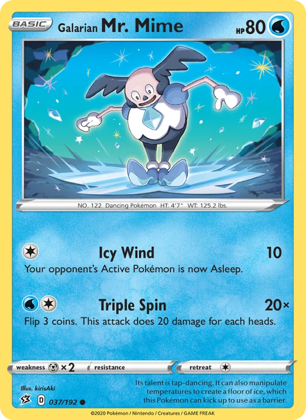 Galarian Mr. Mime · Rebel Clash 37/192