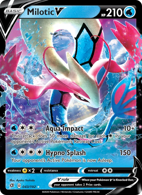 Milotic V · Rebel Clash 43/192