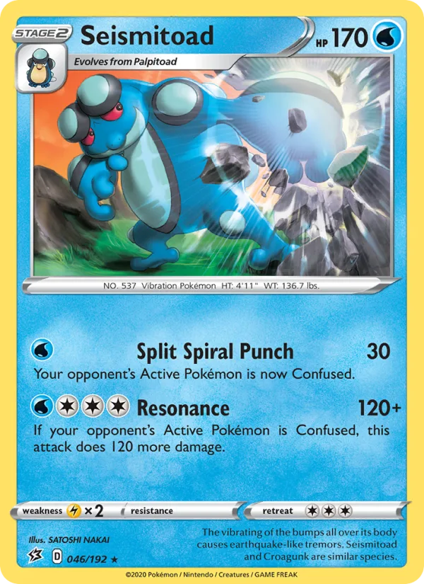 Seismitoad · Rebel Clash 46/192