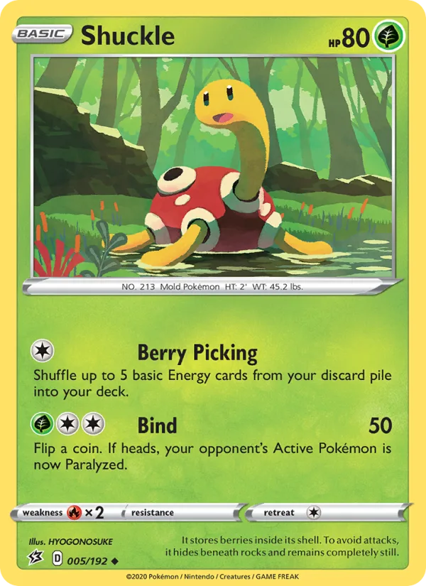 Shuckle · Rebel Clash 5/192
