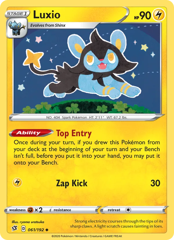 Luxio · Rebel Clash 61/192