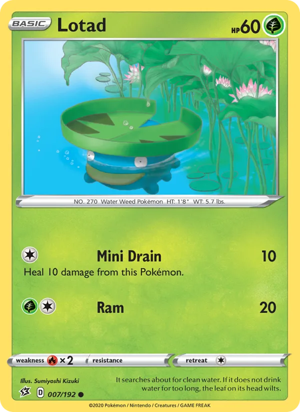 Lotad · Rebel Clash 7/192