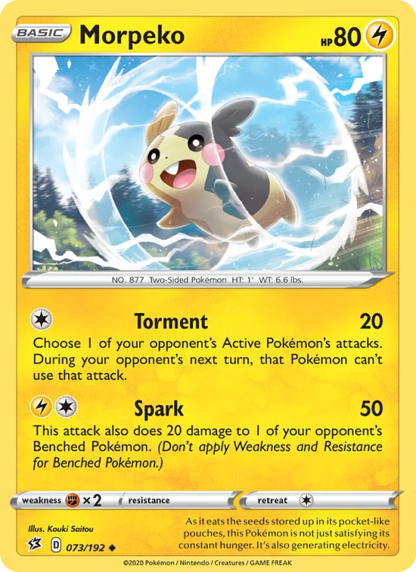 Morpeko · Rebel Clash 73/192