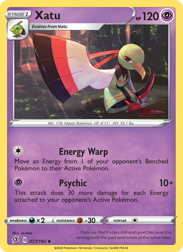 Xatu · Rebel Clash 77/192