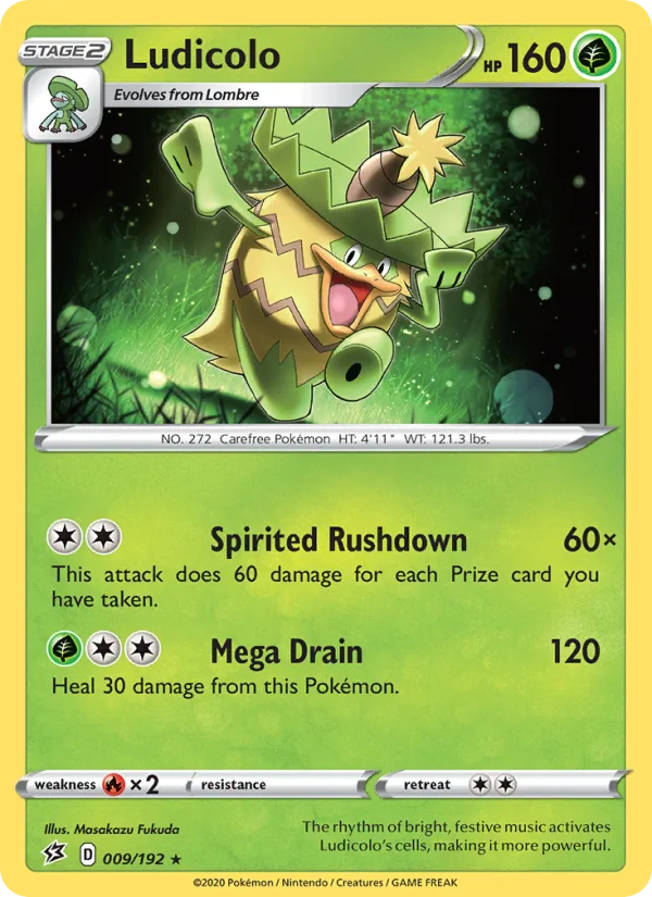 Ludicolo · Rebel Clash 9/192