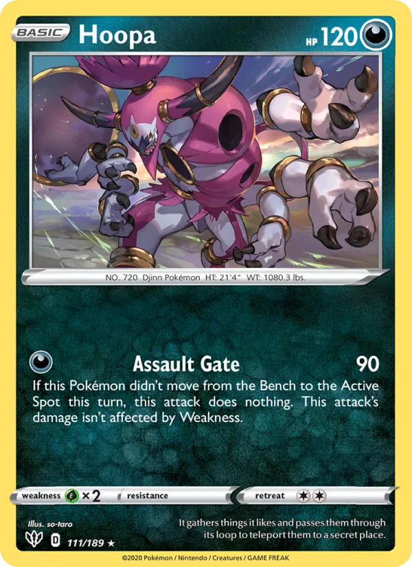 Hoopa · Darkness Ablaze 111/189