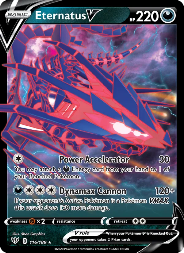 Eternatus V · Darkness Ablaze 116/189