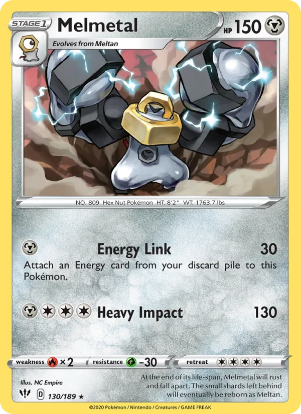 Melmetal · Darkness Ablaze 130/189