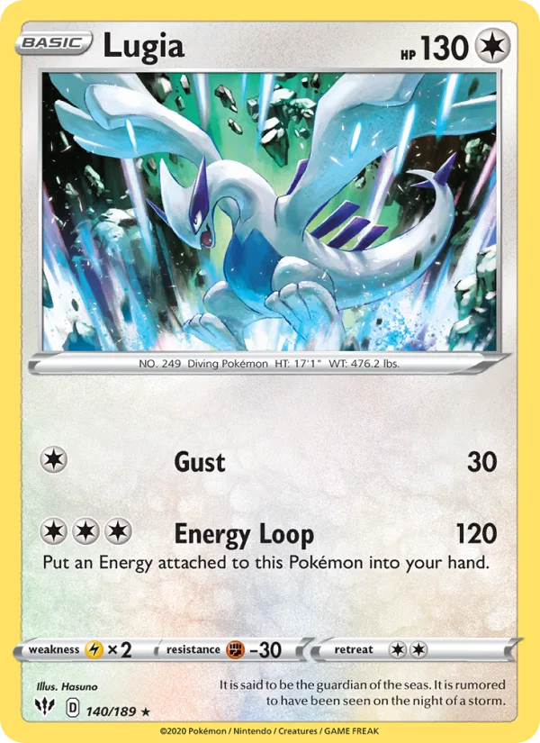 Lugia · Darkness Ablaze 140/189