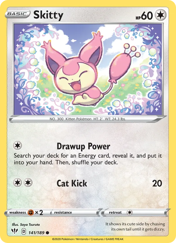 Skitty · Darkness Ablaze 141/189