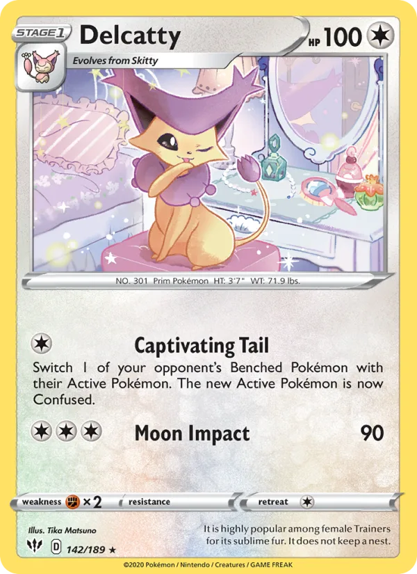 Delcatty · Darkness Ablaze 142/189